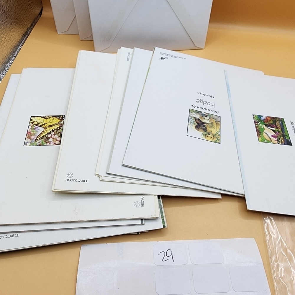 29 Greeting Cards Mixed Lot Birthday Just a Note Friends - Picture 3 of 3
